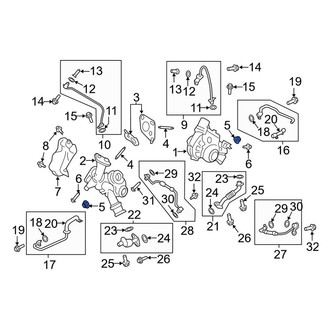 Lincoln OE - Turbocharger Nut