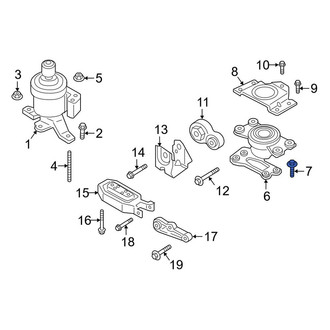 Lincoln OE - Automatic Transmission Mount Bolt