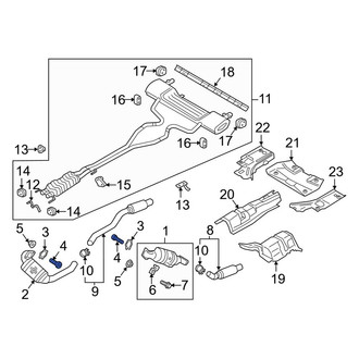 Lincoln OE - Catalytic Converter Stud