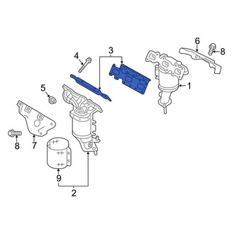 Lincoln OE - Exhaust Manifold Gasket