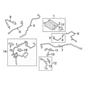 Lincoln OE - Emission System - Emission Components (2.7L)