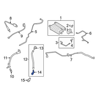 Lincoln OE - PCV Valve Elbow
