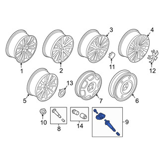 Lincoln OE - Tire Pressure Monitoring System (TPMS) Sensor