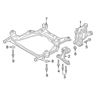 Lincoln OE - Front Suspension - Suspension Components