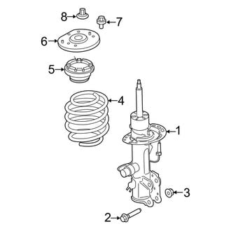 Lincoln OE - Front Suspension - Struts & Components