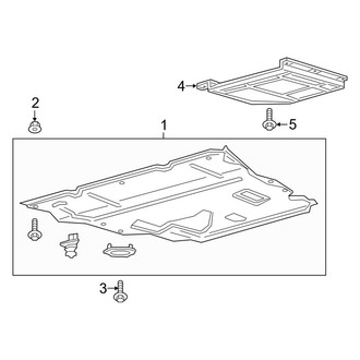Lincoln OE - Front Suspension - Under Cover & Splash Shields