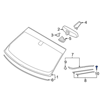 Lincoln OE - Windshield Guide Pin