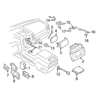 Lincoln OE - Instrument Panel - Sound System (Receivers and Amplifiers)