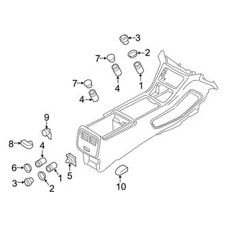 Lincoln OE - Center Console (Switches & Controls)