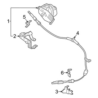 Lincoln OE - Center Console (Shifter & Components)