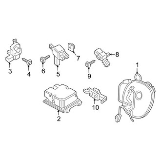 Lincoln OE - Restraint Systems - Air Bag Components (Modules & Sensors)