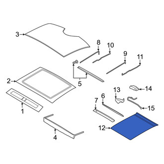 Lincoln OE - Sunroof Cover