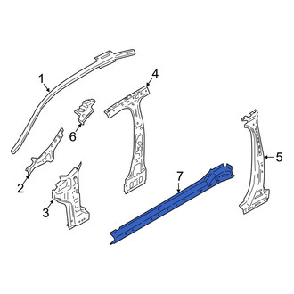 Lincoln OE - Left Rocker Panel Reinforcement