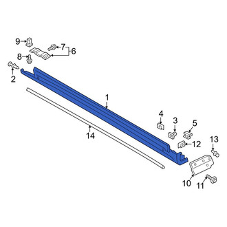 Lincoln OE - Left Rocker Panel Guard