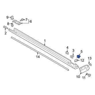 Lincoln OE - Rocker Panel Molding Nut