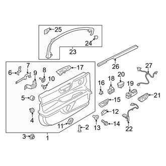 Lincoln OE - Front Door - Interior Trim