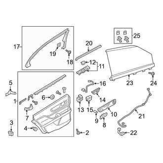 Lincoln OE - Rear Door - Interior Trim