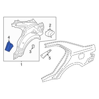 Lincoln Continental Pillars | Assemblies, Door Jambs, Braces — CARiD.com