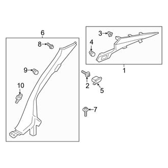 Lincoln OE - Quarter Panel - Interior Trim
