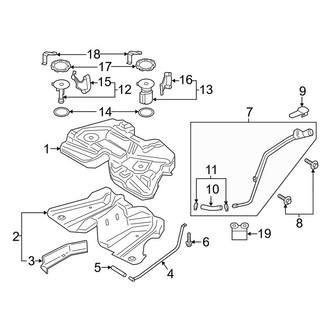 Lincoln OE - Fuel System Components (2.7L)
