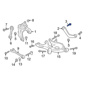 Lincoln OE - Suspension Trailing Arm Bolt