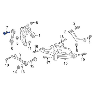 Lincoln OE - Suspension Trailing Arm Bolt