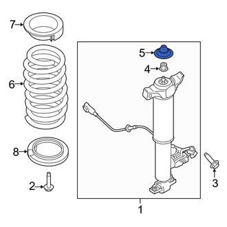 Lincoln OE - Suspension Shock Absorber Mount Cap