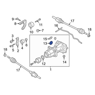 Lincoln OE - CV Axle Shaft Seal
