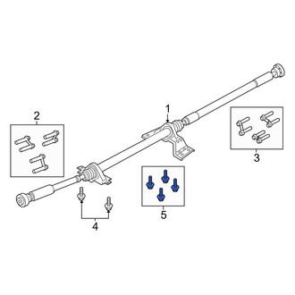 Lincoln OE - Front Drive Shaft Bolt