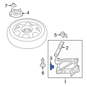 Lincoln OE - Floor Jack Bracket