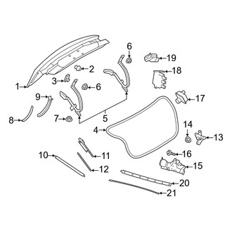 Lincoln OE - Trunk Lid - Lid & Components