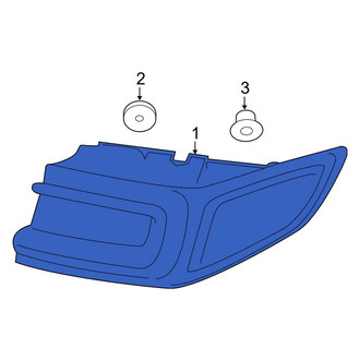 Lincoln OE - Rear Right Tail Light Assembly