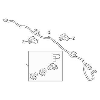 Lincoln OE - Rear Bumper - Electrical Components