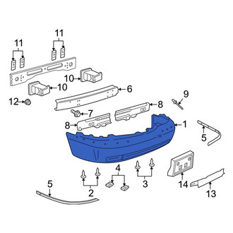 Lincoln OE - Front Bumper Cover