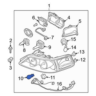 Lincoln OE - Parking Light Bulb