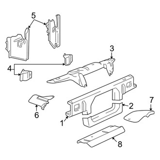 Lincoln OE - Radiator Support (Sedan)