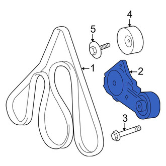 Lincoln OE - Accessory Drive Belt Tensioner Assembly
