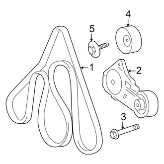 Lincoln OE - Cooling - Belts & Pulleys (Sedan)