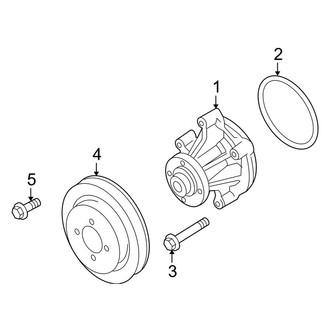 Lincoln OE - Cooling - Water Pump (Sedan)