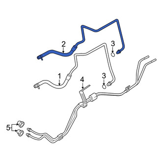 Lincoln OE - Automatic Transmission Oil Cooler Hose