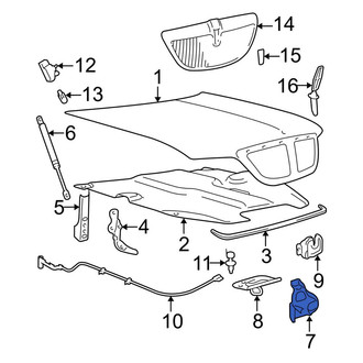 Lincoln Town Car Hood Locks & Hood Latches CARiD