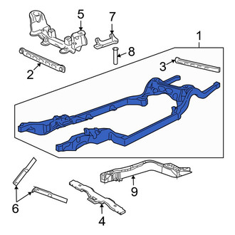 Lincoln OE - Frame Rail