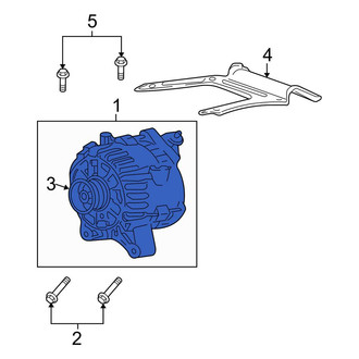 Lincoln OE - Alternator Pulley