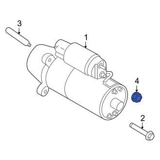 Lincoln OE - Starter Solenoid Nut