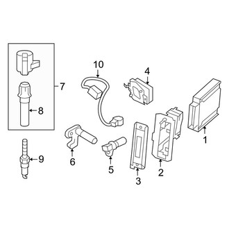Lincoln OE - Electrical - Ignition System (Executive L / Signature L / Signature Limited Sedan)