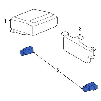 Lincoln OE - Rear Parking Aid Sensor