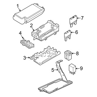 Lincoln OE - Electrical Components (Engine Compartment), (Sedan)