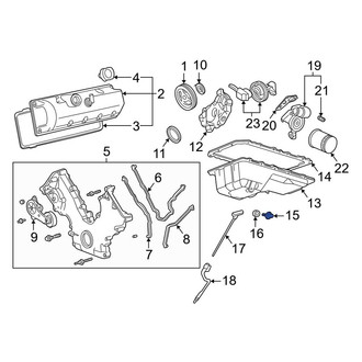 Lincoln OE - Engine Oil Drain Plug