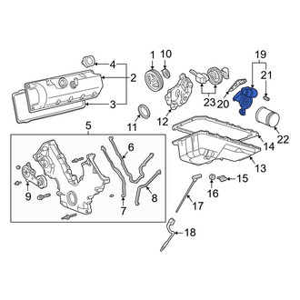 Lincoln OE - Engine Oil Filter Adapter
