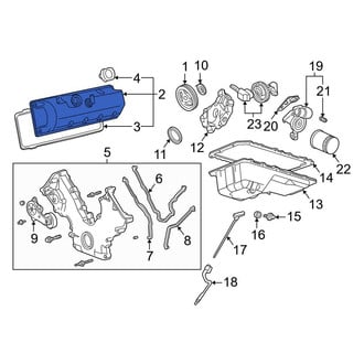 Lincoln OE - Right Engine Valve Cover
